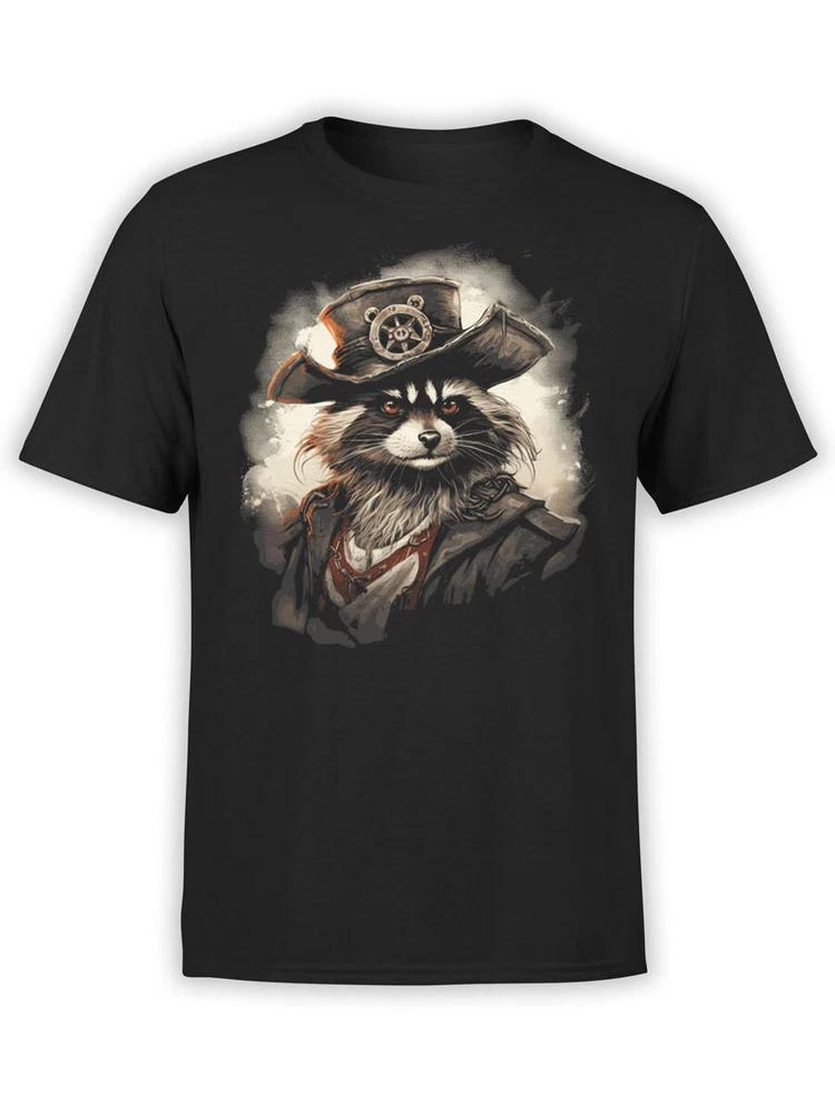 Pirates Tshirt Collection Raccoon Raider Tshirt Unisex S