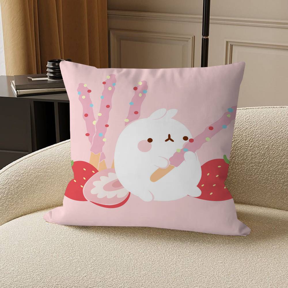 Anime F-Fairy Tail Stitch Lucky Dragon Pillow Cover Sofa Cushion Cover Home Room Decoration Children Gift
