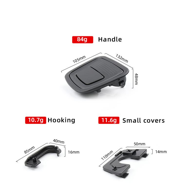 For Benz CLA GLA Class Car Luggage Trunk Mat Floor Carpet Handle Tail Cover Bottom Plate Switch For Mercedes W117 W156 2014-