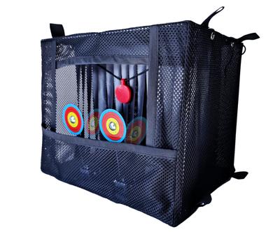 Shooting Target Box for and BB Silenced No Retrieval Suitable for Indoor Practice Airsoft, Airsoft, Guns, Slingshots, Foldable, Required, (342930cm)