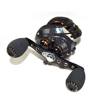 17+1 Ball Bearings Baitcasting Fishing Reel 7.0:1 Bait Casting Reels Left / Right Hand Fishing Reel