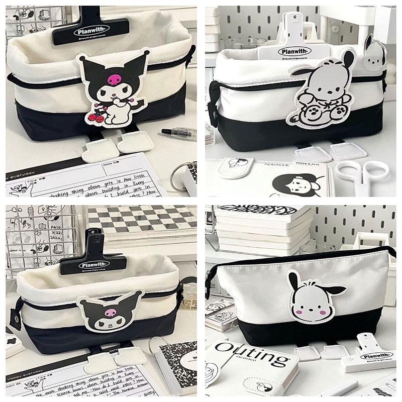 Grote Capaciteit Oxford Cartoon Pachagou En Kuroomi Etui Voor Studenten