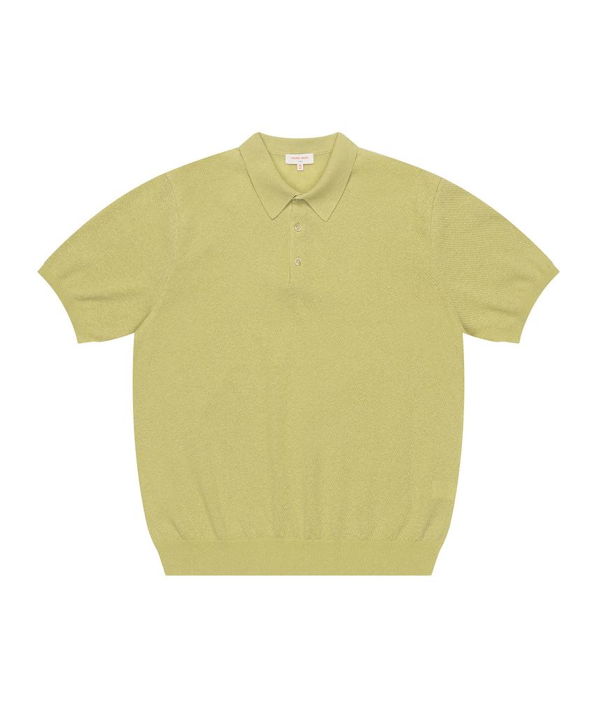 PRODESHIRT Vintage Linen Pique Polo Knit (Herb)
