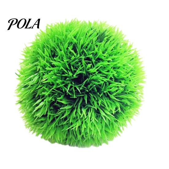 Aquarium Plant With Base Artificial Water Plant, Natural Color Dense Grass Shape Plants, Soft Stable Fish Tank Decor Plastic Fake Plants for