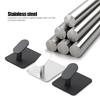 Waterproof Adhesive Wall Hook Stainless Steel Bathroom Hooks Towel Holder Closet Hook Kitchen Hardware Multi-Purpose Hanger Hook