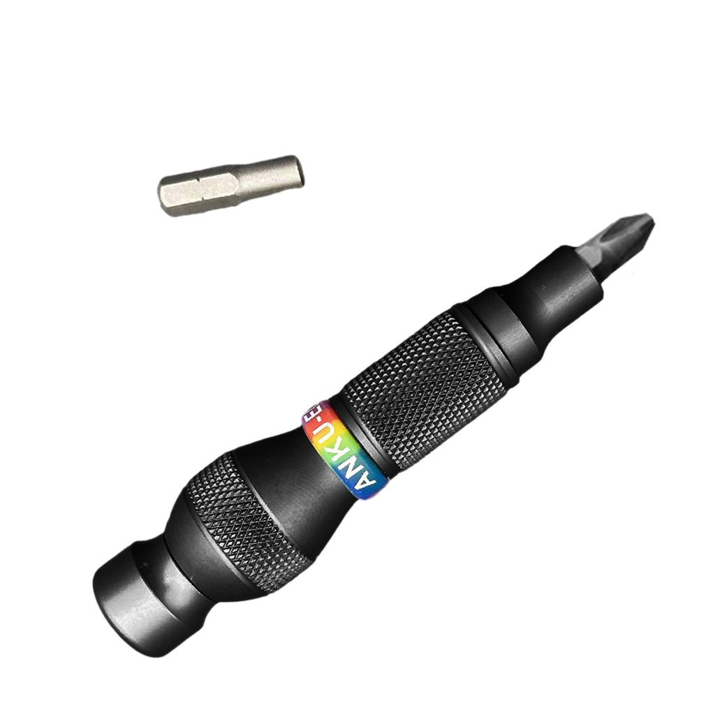 Self Locking 6.35 Magnetic Screwdriver Handle Full Aluminum Alloy Ergonomic Grip For Precision Tasks