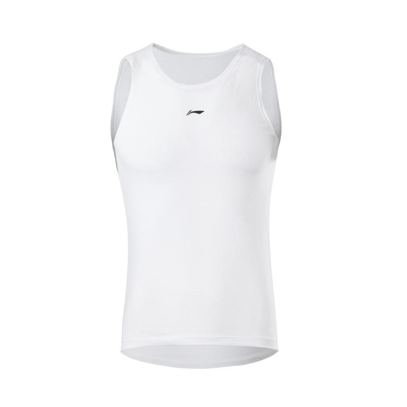 Li Ning Cycling Clothing Sweat Wicking Shirt, Sleeveless Sports Shirt Men s LCUZ175-1 XL