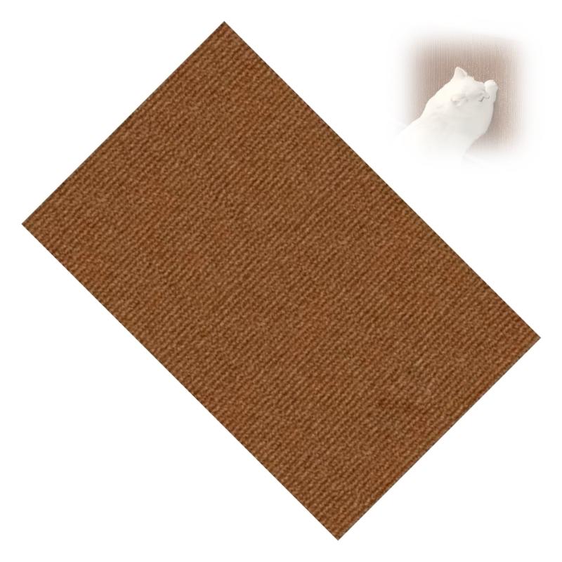 Textile Scratch Overlay for Pet Use, Adhesive Sofa Upholstery Cover with Tailored Rectangular Sheet 300 X 60 Cm
