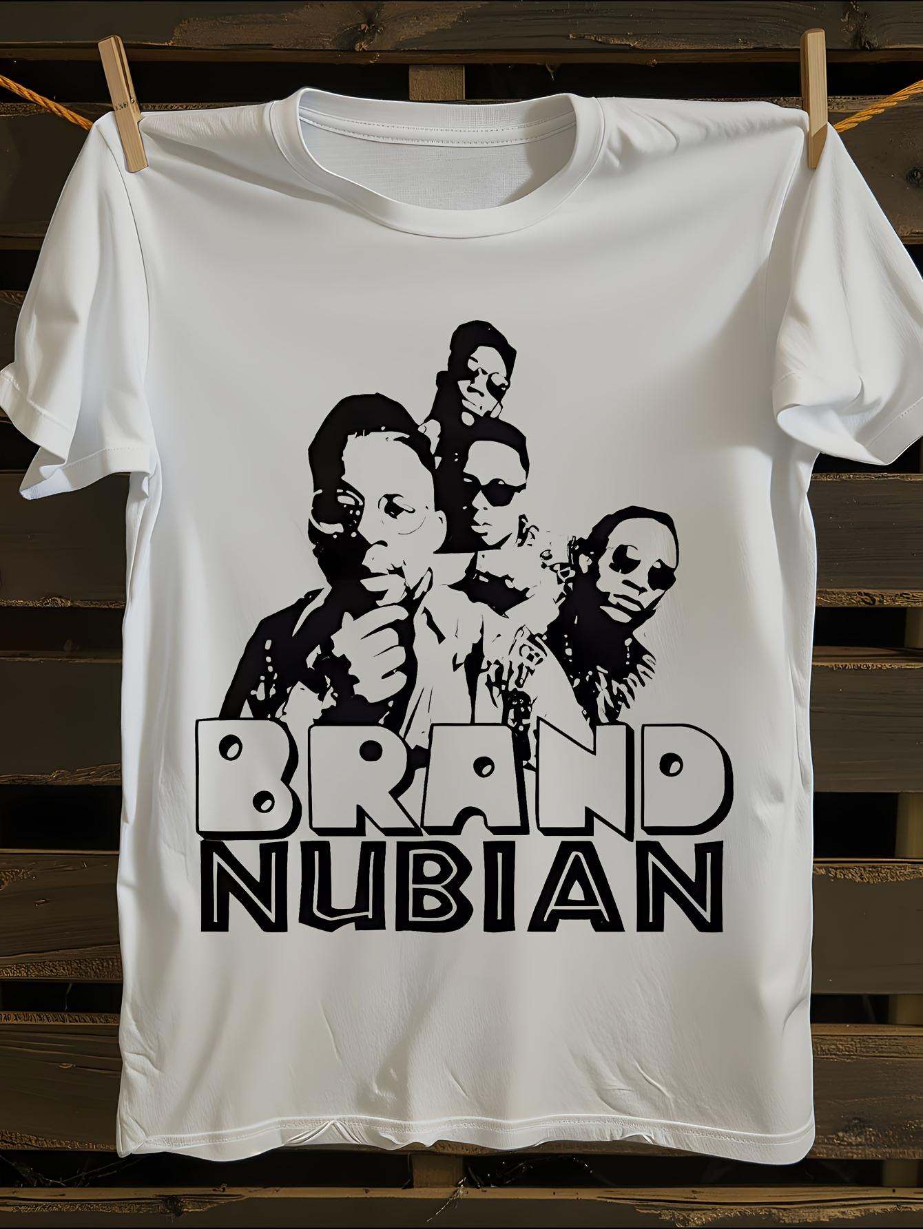 BRAND NUBIAN Hip Hop Graphic Tshirt S