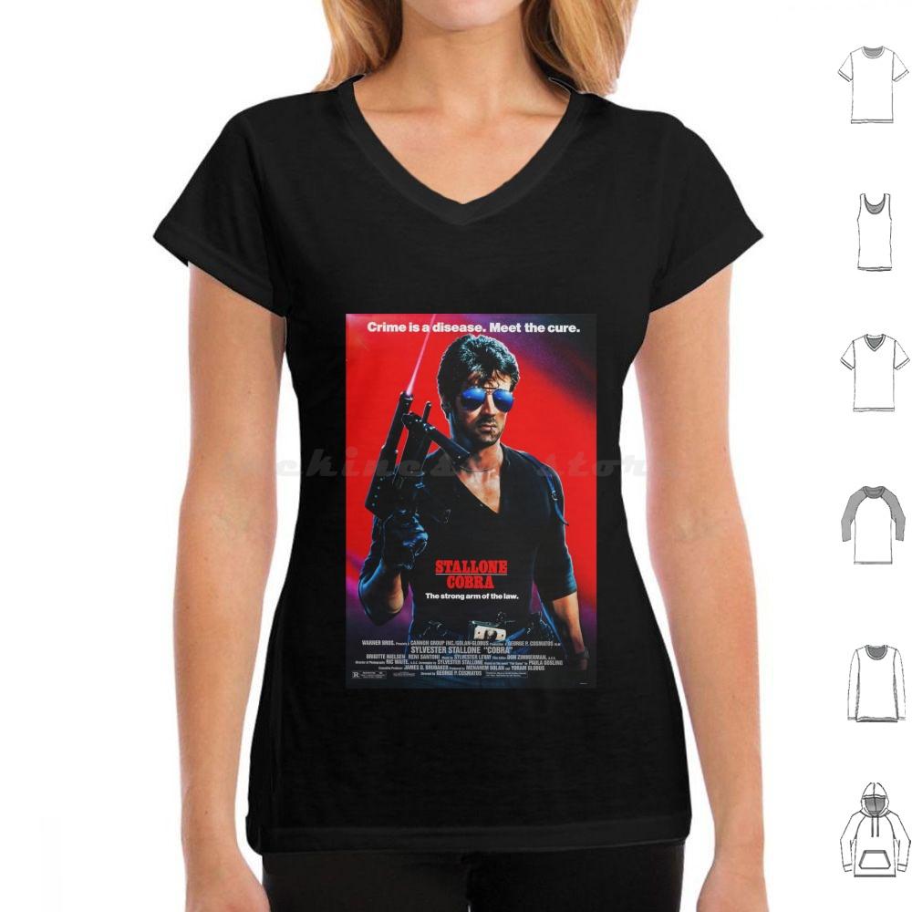 Poster T-Shirt Männer Frauen Kinder 6XL Action Boxen Cops Polizei Sylvester 90er 80er Filme Filme Vibes Cool Japanisch