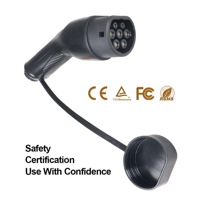 GOODCELL Type2 Male/Famale Plug for Electric Car Accessories GBT 16A 32A 1/3P EV Charging Plug EVSE Charger