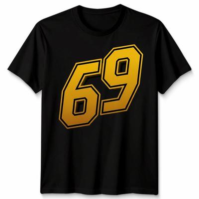 Unisex 69 T Shirt Baseball Football Rude Funny Sport Unisexs Unisexs Tee