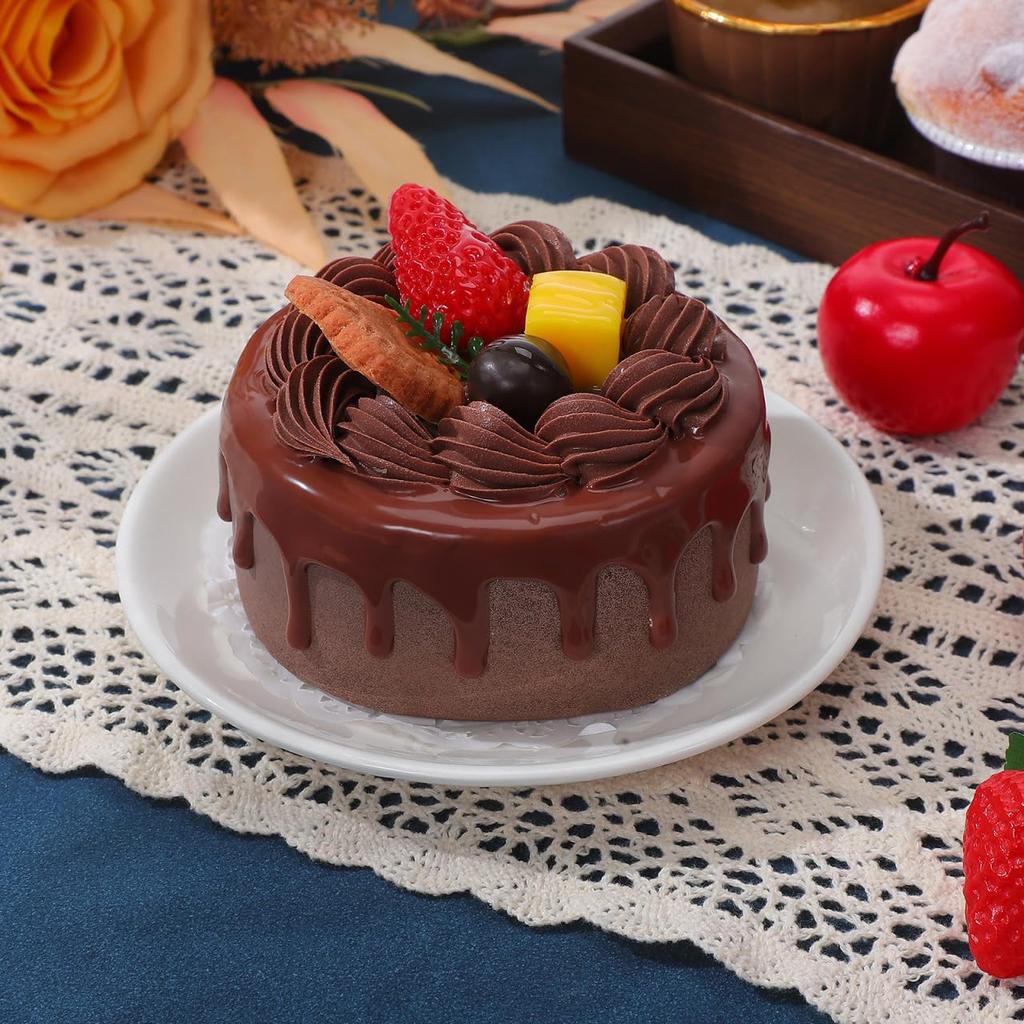 Generic Fake Cake Cake Shop Artificial Mock Cake Artificial Food Simulation Food Food Imitation Dessert Shop Artificial Dessert PVC Display,