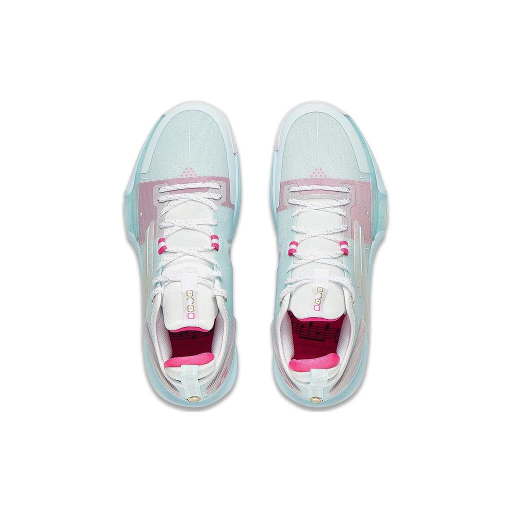 Li Ning Speed 9 Premium Comfortable Versatile Shock Absorbing Durable Low Top Basketball Shoes Men Sneaker Light-Blue ABAT015-1