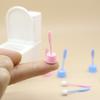 1:12 Dollhouse Dollhouse Toilet Brush Simulation Dollhouse Cleaning Tools  Toilet Scene