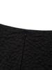 Eogeulliswedou Flower Ruffle Mini Skirt (Black)