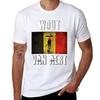T-shirt Wout Van Aert Stampa Moderna T-shirt Casual