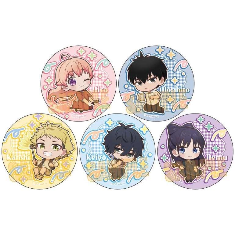 Bell House TV Anime Witch Watch Pukkashu Trading Can Badge (Note. 57mm Diameter)