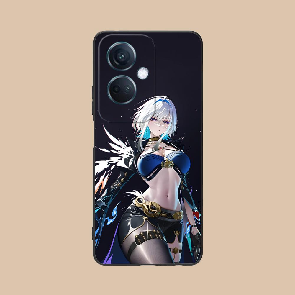 Wuthering Waves Galbrena Phone Case for OPPO Reno 14 13 12 11 10 9 8 7 6 5 F T Pro 5G Colorful Printing Cover Smartphone Luxury