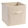 Foldable Storage Box with Reinforced Handle Large Capacity Collapsible Clothes Basket Multi-Functional Organizer