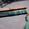 Crane Pattern Bamboo Folding Fan Traditional Double Side Fan  Hanfu Matching
