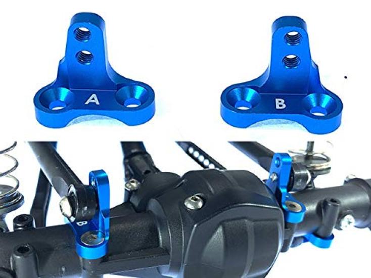 Aluminum Housing Pivot AB Set Blue for Tamiya CC-02 SCC-15B