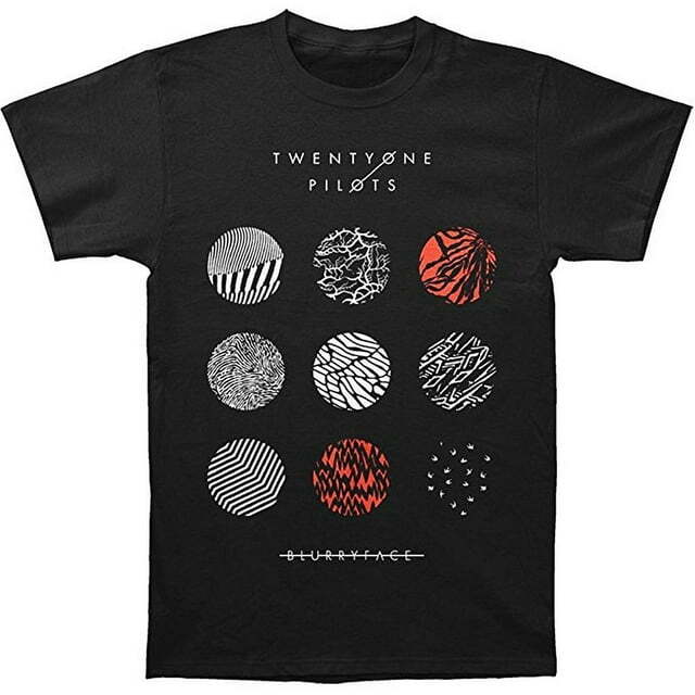 Футболка унисекс Twenty One Pilots Blurryface Все размеры XXXXL