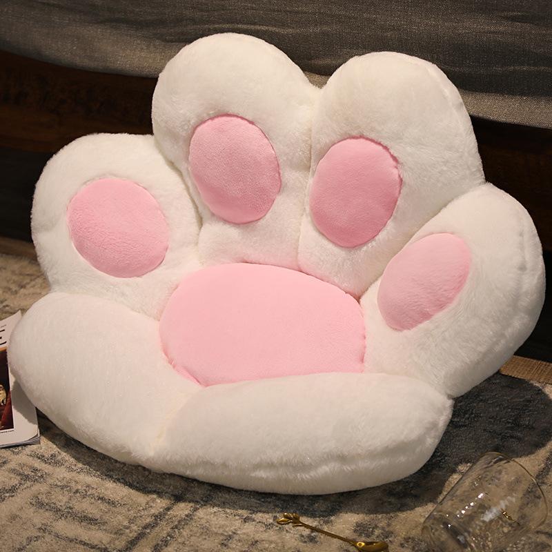 Bear Paw Semi-Enclosed Seat Cushion Lazy Integrated Cat Paw Seat Cushion Home Sofa Pillow Cushion Office Seat Cushion