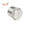Stainless Steel External Hex Threaded Plug