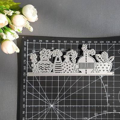 1 st Blom-/Växtprägling Skärform DIY Kolstål Stansform
