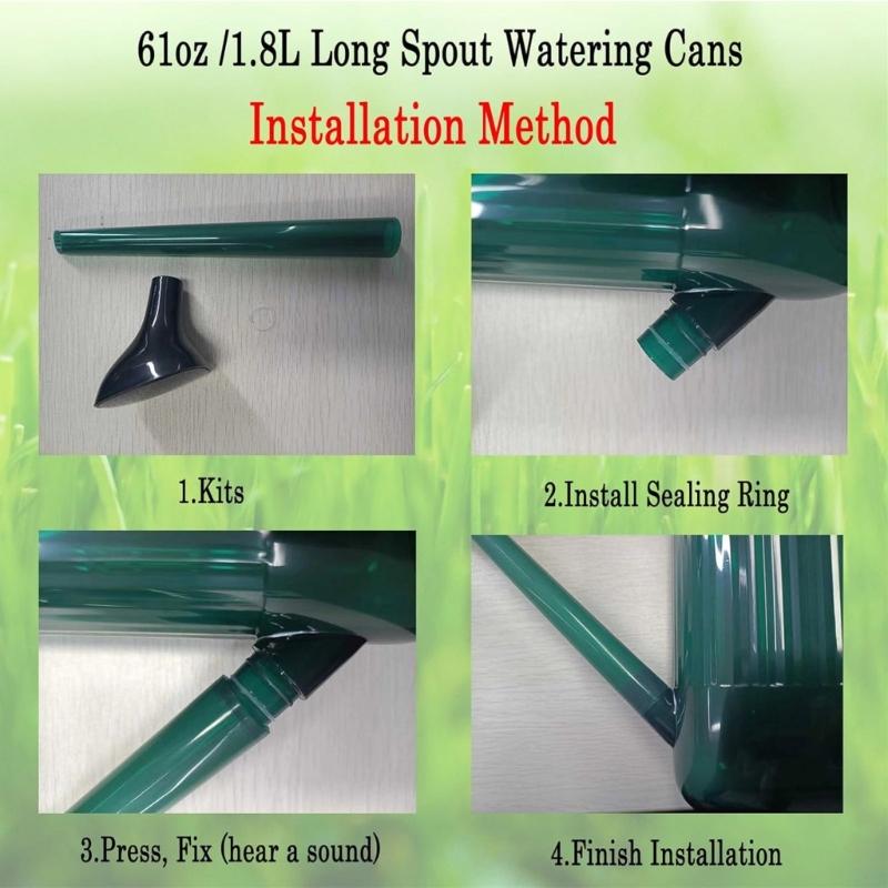 1.8L Capacity Watering Can for Plant Watering Can for Indoor Outdoor Gardening Watering Pot with Ergonomic Handle