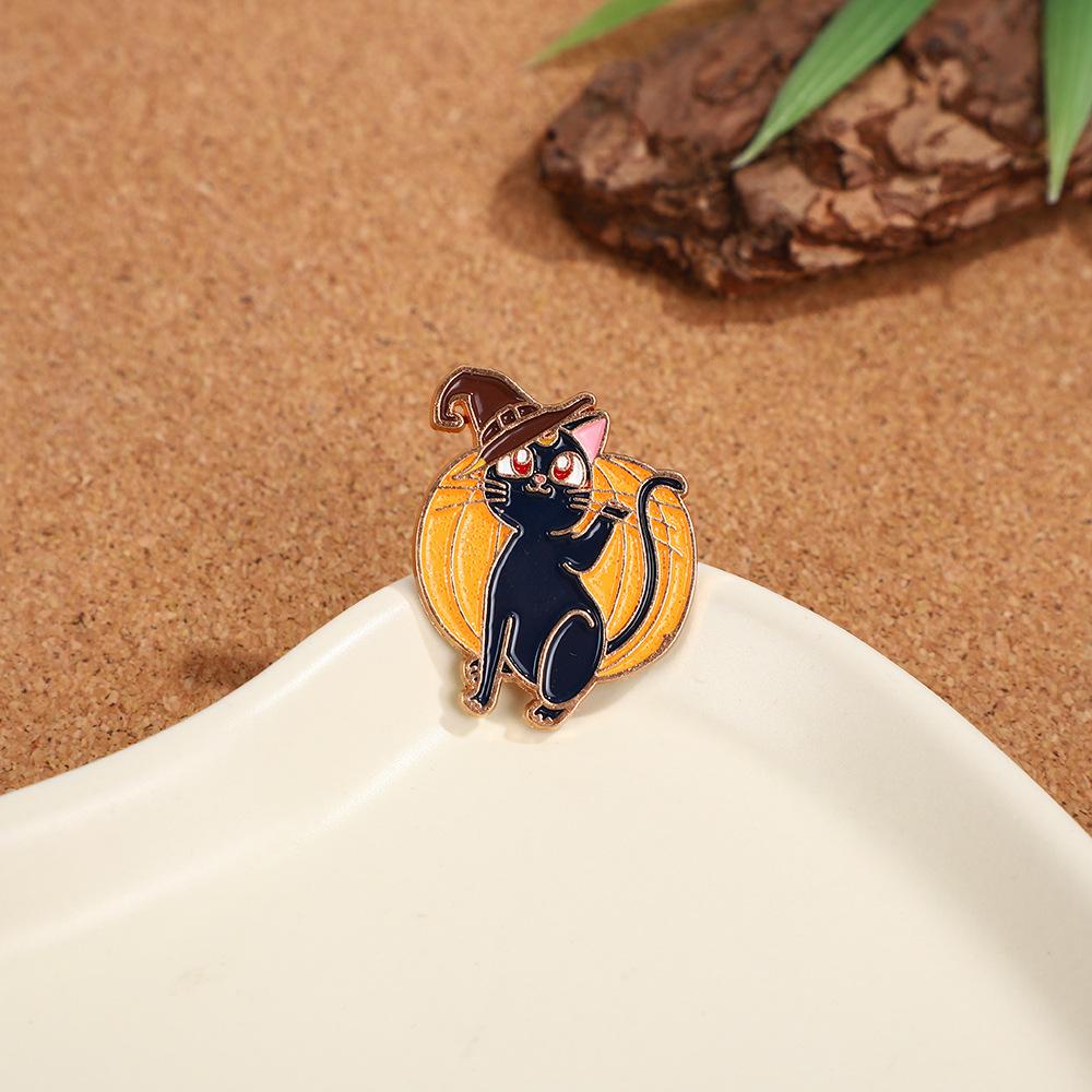 Halloween ghost brooch cartoon cute clothes bag decoration pin