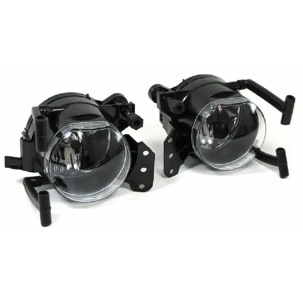 For BMW 3-Series E90 E91 E92 E93 2006-2011 M3 Style Car Front Bumper Fog Light Lamps Replacement With Bulbs