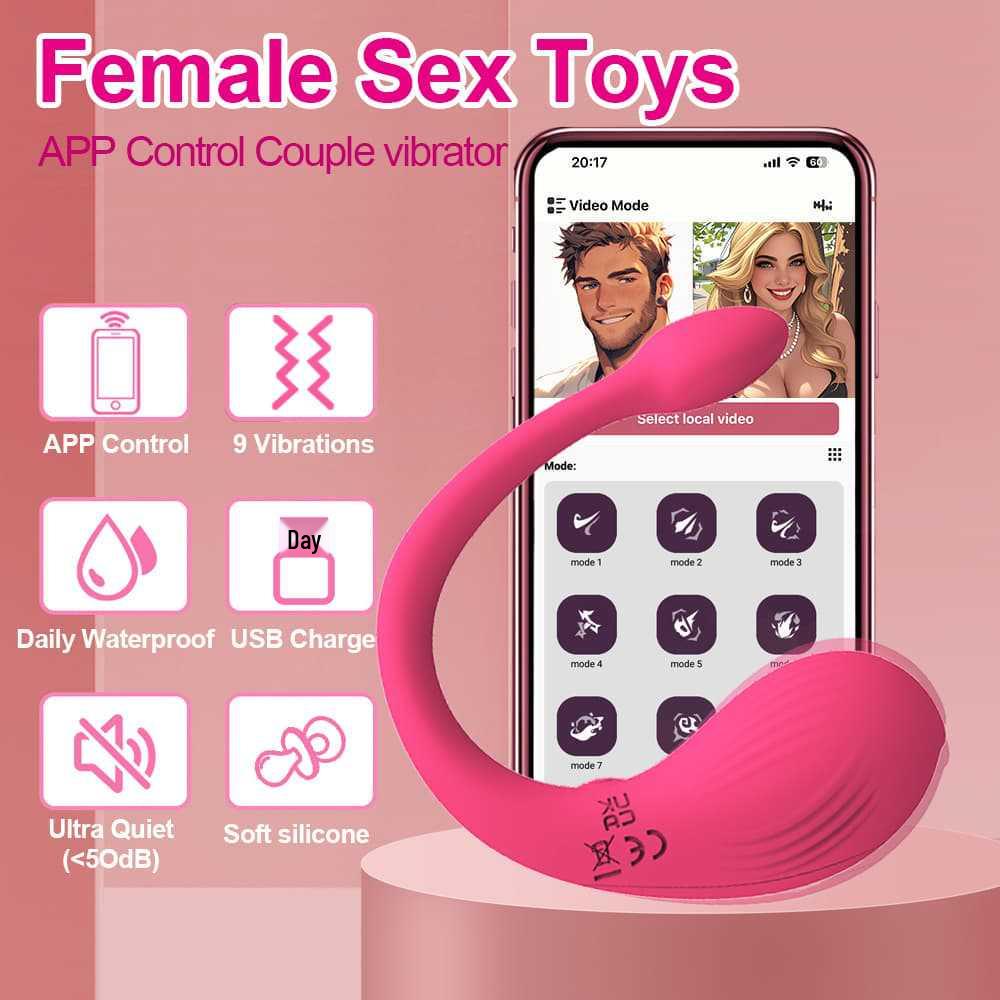 Wireless Remote Control Vibrator for Women - Silent, Strong Vibration for Discreet Outdoor Wear