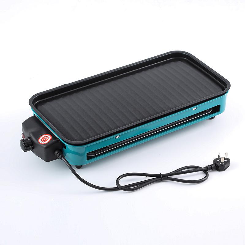 Electric Smokeless Non-stick BBQ Grill for Indoor/Outdoor Use