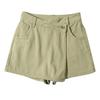 Summer 2023 Women's High-Waist Denim A-Line Shorts: Light, Two-Piece Look, Slim Fit Skirt-Pants Design