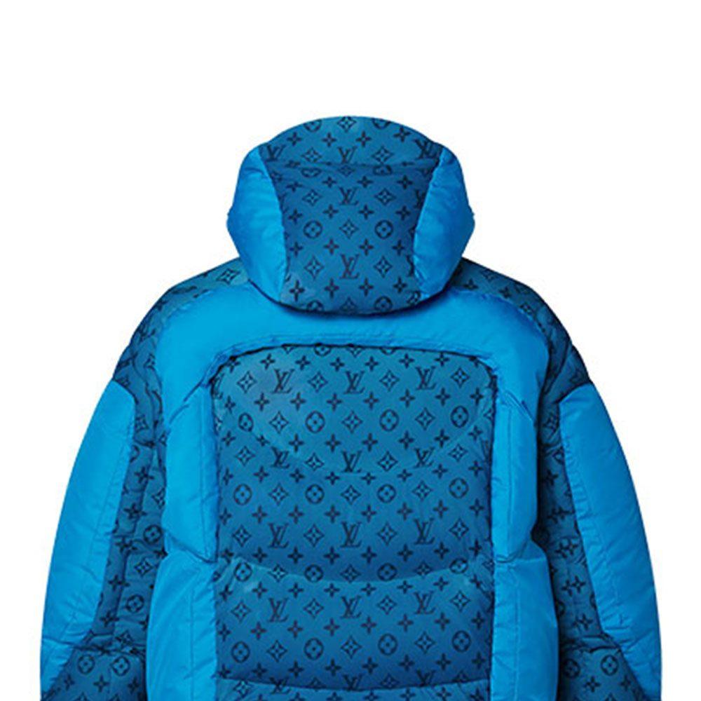 Louis Vuitton FW21 Down Jacket Men's Blue 1A9KHZ