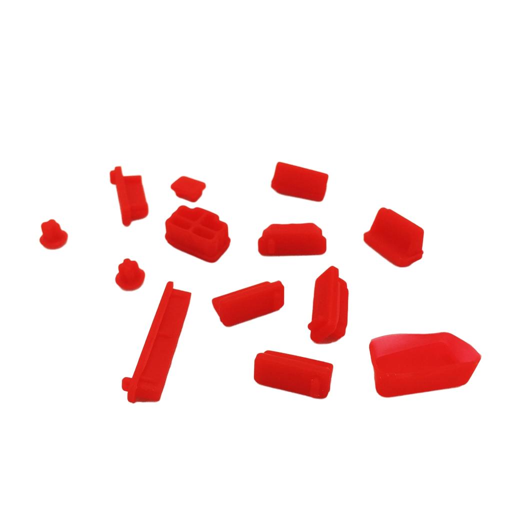 Silicone Anti-dust Plugs Notebook Computer Port Dust Plugs Laptop Port Dust Covers Stoppers HDMI RJ45 USB Port Interface Cover