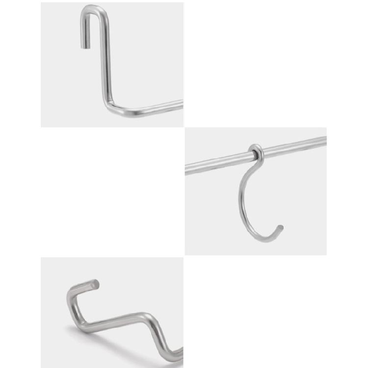 Kitchen Table Side Hanger Outdoor Table Extender Shelf Table Organization Rack Stainless Steels Hanging Hook Rack