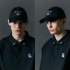 Jeimiweseuteu Gordon Slogan Ball Cap (Black)