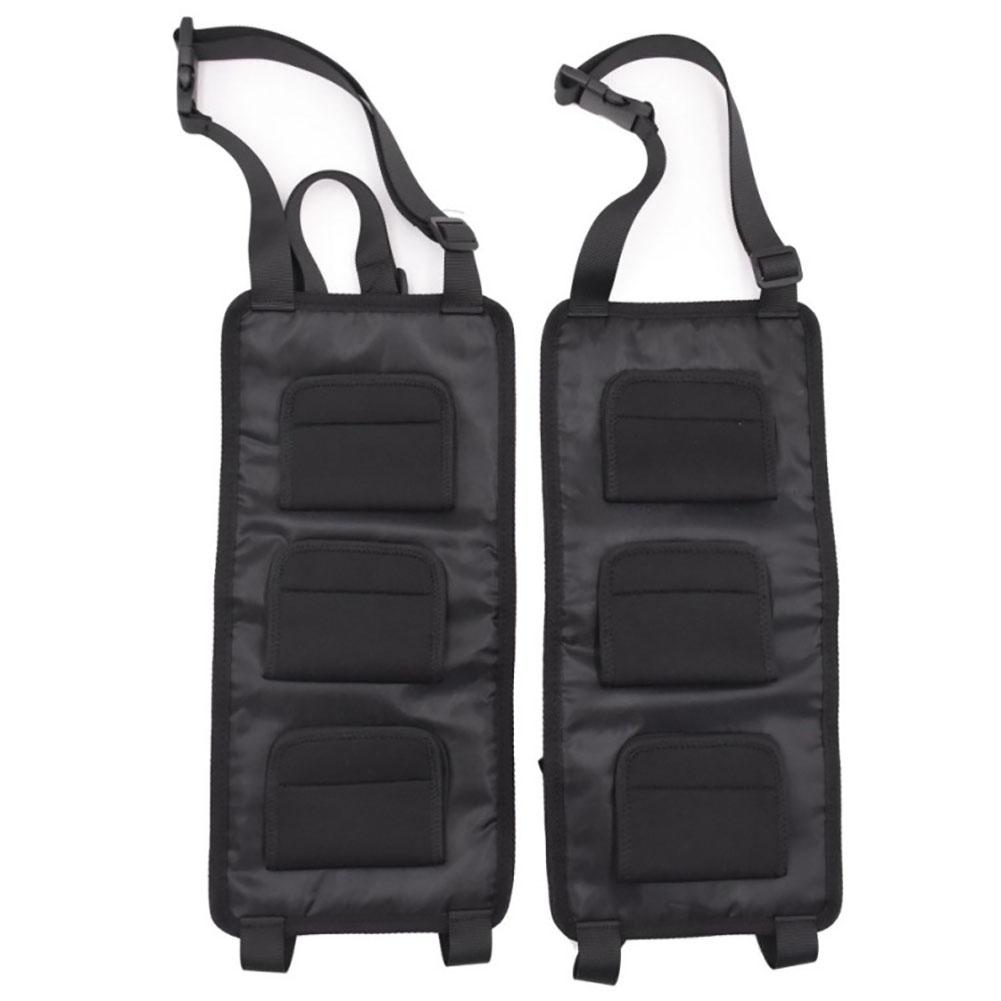 2pcs Car Fishing Rod Holders Oxford Cloth Multifunctional Hanging Fishing Pole Storage Rack For Suv Truck Van
