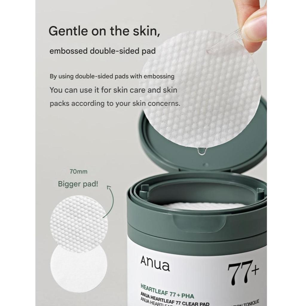 Anua Heartleaf 77 Clear Pad 160ml 70ea