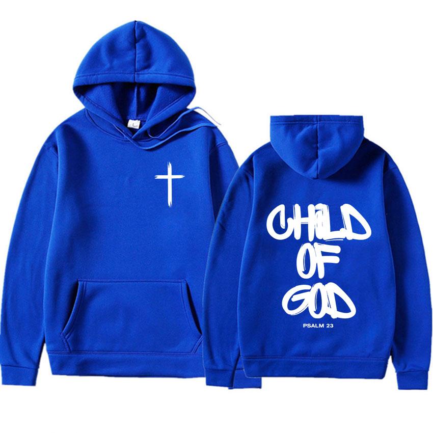 Ghod of God Bible Christian Religious Jesus Graphic Print Hoodie Mens Pop Clothing Oversized High Quality Sweatshirts Streetwear