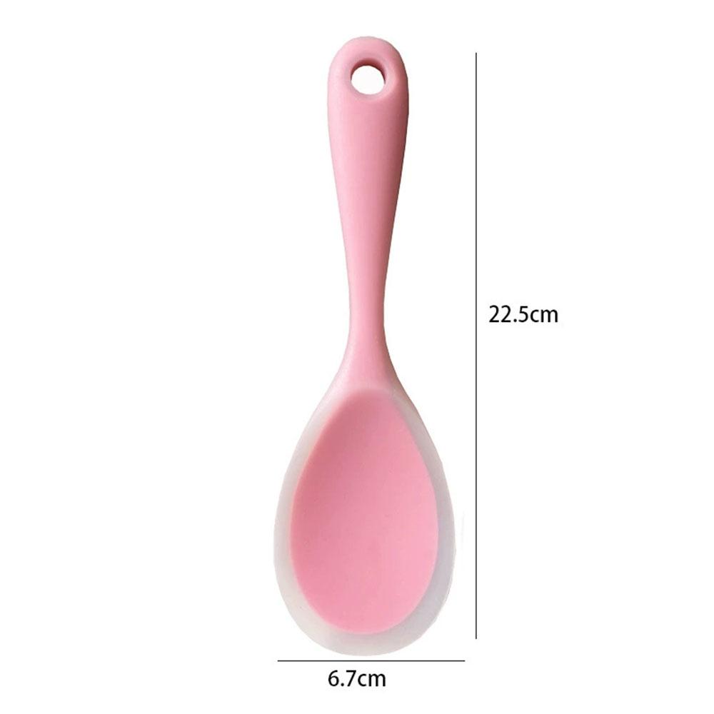 Food Grade Silicone Rice Spoon - Non-Stick & Heat Resistant for Rice Cooker