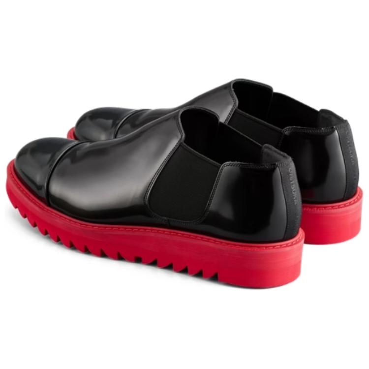 ONITSUKA TIGER Side Gore Boot Low Black Classic Red Men Sneakers 1181A594-001
