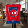 1PC 1. FC Heidenheim Patterned Flannel Blanket Suitable For All Seasons for Home Decor Warmth and Comfort Gifts Holiday Present