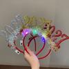Glowing Headband Headgear New Countdown Party Props Christmas Carnival Atmosphere Decoration