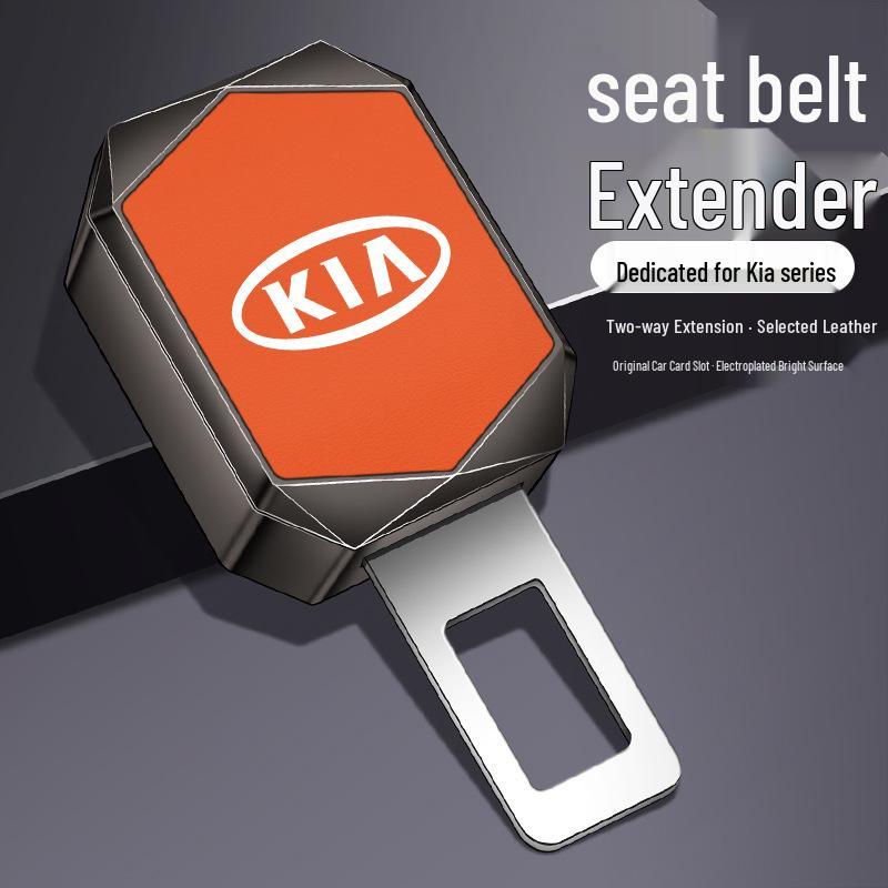 Kia Seatbelt Buckle Clip and Extender for K2, K3, KX3, Arona, KX5, Sportage