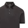 Emporio Armani Ss25 Logo Embroidered Cotton Short Sleeve Polo Shirt Men polo shirts Dark-Green EM000859-AF12955-U8168