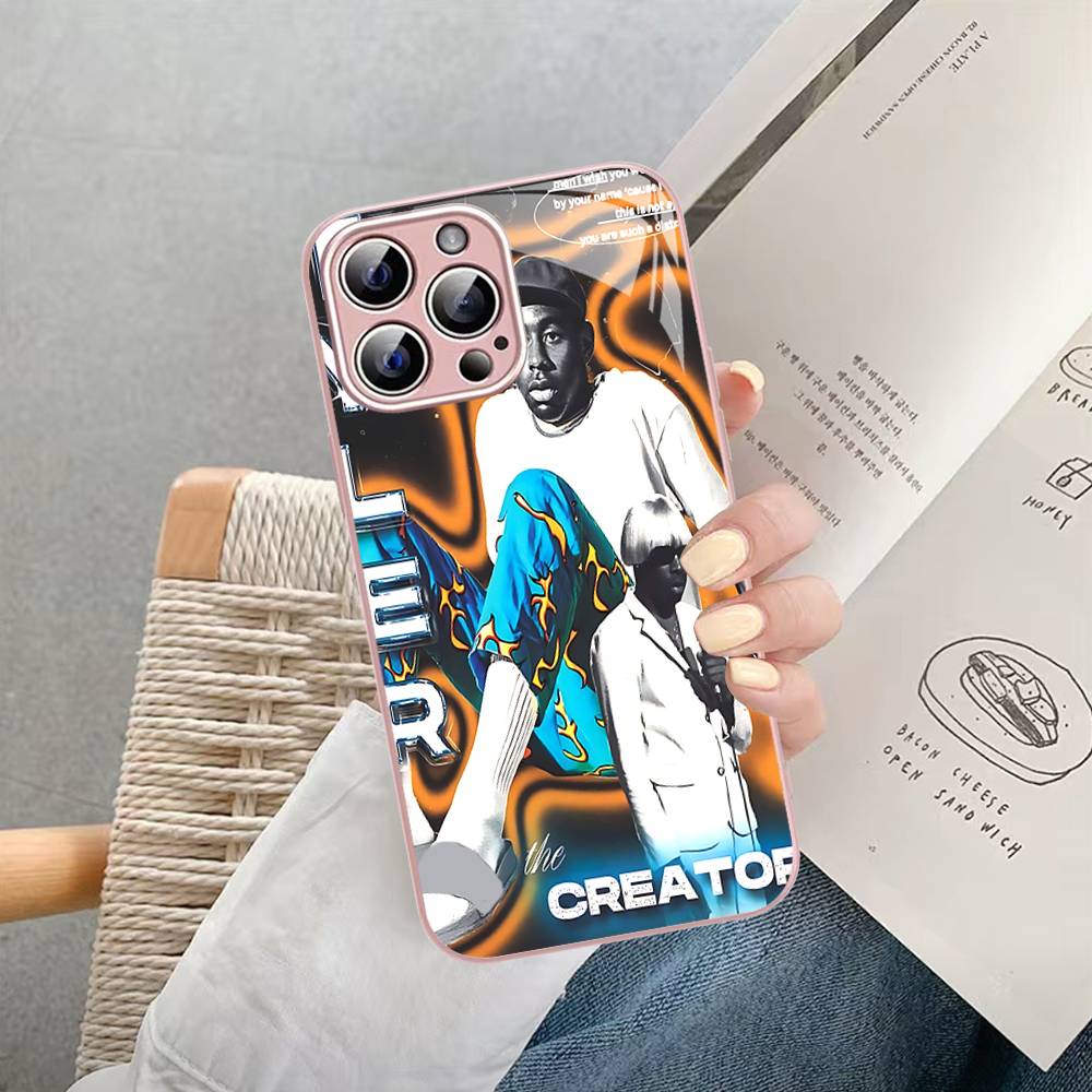T-Tylers The Creator Rapper For IPhone 14 13 12 Mini 11 Pro XS Max X XR 14 Plus Tempered Glass Cover